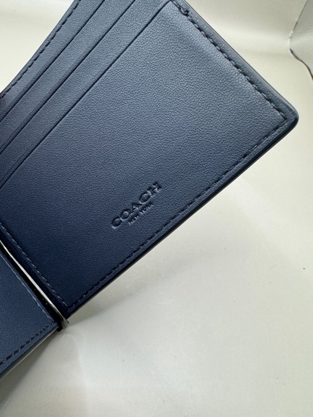 Coach Slim Money Clip Billfold Wallet - Picture 6 of 7